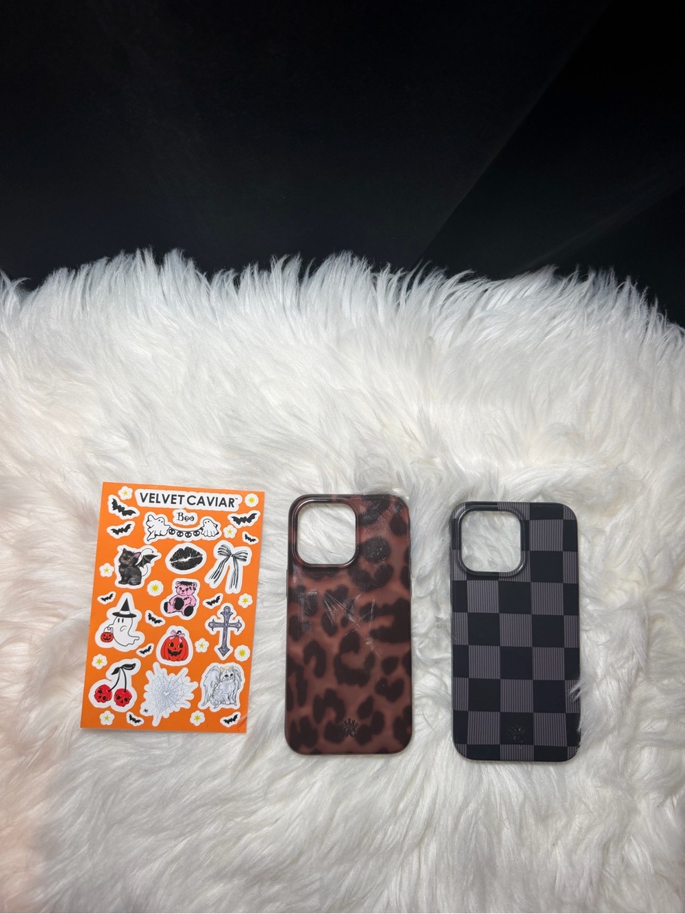 Velvet Caviar Leopard & Checkerboard iPhone Cases - IPhone 15 Pro Max